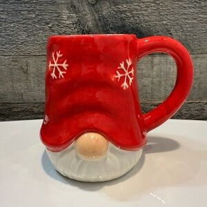 Gnome Red Holiday Coffee Tea Mug